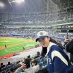 Ahn Eun-jin Instagram - Seoul series…✨🥹🫠💛✨ @mlbkorea @dodgers @padres