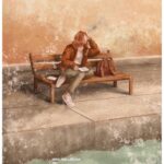Ahsen Eroğlu Instagram - INPAINTINGS 🧡 Emeği geçen herkese çok teşekkür ediyorum. Ayrıca dün, burada yaşayan arkadaşlarımız da filmi izlemeye geldi, biraz konuşma fırsatımız oldu. İlgilerine çok mutlu oldum. Yürekten sevgiler 🤍