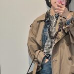 Ai Takahashi Instagram - 今日、さみぃな。 外出て 寒すぎて すぐにトレンチコート🧥 羽織りました☺️ それでも寒かったなぁ〜 お部屋の掃除してたら ずっと探してた SABAE眼鏡出てきました🥺🫶🏻 @nochinooptical 🕶️ これ、やっぱすきぃー！