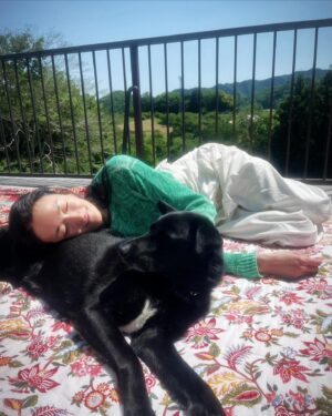 Ai Tominaga Instagram - ⁡
🌲🐕‍🦺🌿🦉🌲
今日はいい天気だったね
ベルも気持ち良さそうでした