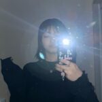 Ai Yoshikawa Instagram – ☺︎
髪色青くする前の私🩶