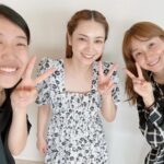 Airi Taira Instagram - 約束の"アフター会"🤩 以前「夫が寝たあとに」に出演させていただいた際、 「アフター会やりましょ」と言ってくださり、本当に、アフターの会が実現しました🙈❣️ ドキドキッドキドキ緊張で朝方4時に目覚めてしまうという😅タラーン) 目が覚めてしまったから髪の毛を編み込んじゃった🙈ハハッ) 私は楽しみがヘアースタイルに現れがち😆(時間に余裕があれば) 収録以来の2回目ご対面✨ お仕事もしながらの忙しいママ達‼︎ もぅゆっくりランチはしてられないねってことでまさかの「モーニングタイム」😆 子供達みんな送り出し約束の時間に再会✨ 朝から会えてもあっという間にお昼になってた😅 お忙しい中でありがとうございました！ とっても嬉しい時間となりました❤️ #夫が寝たあとに#約束の#アフター会#楽しかった#また会えますように#また会いたい　と#思わせてくれるお二人#番組も最高