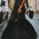 Aisha Dee Instagram – Even the rain couldn’t stop these fits. Wearing @cosstores_au Atelier in Rome #COSAustralia