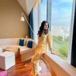Aishwarya Sharma Bhatt Instagram - Sophisticated ❤️ Outfit: @kaftanize_clothing Brand Pr : @socialpinnaclepr x @styling.your.soul #aishwaryasharma #ootd #delhidiaries #travel #instadaily #instafashion #elegance