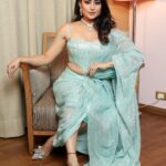 Aishwarya Sharma Bhatt Instagram – New Favourite ❤️ 

VC @curly_photographer___ 
Outfit: @mohinicouture
Event organisers: @silkichhabra
@src_entertainments

#aishwaryasharma #pehlelalkarenaal #chamkila #indowestern #ootd #trendingreels #reelitfeelit