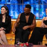 Aisling Bea Instagram - Tomorrow night - @mewossy presents the “new Little Mix” of myself, @johannesradebe @perrieedwards & Frank Skinner with @kasabianofficial supporting us as we head into our new musical dream venture. ITV. 10.05pm. A thank you to my stylist TV’s @kathbum for kitting me out head to toe in her old wardrobe. A friend indeed. #Repost from @thejonathanrossshowofficial • NEW episode SATURDAY at 10:05pm with special guests #PerrieEdwards (@perrieedwards), #JohannesRadebe (@johannesradebe), #FrankSkinner (@frankontheradio), #AislingBea (@weemissbea) & live music from #Kasabian (@kasabianofficial) #TheJonathanRossShow @itv