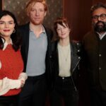 Aisling Bea Instagram – #aliceandjack EP 2 airs tonight on @channel4 but ALL 6 eps are NOW on All4❤️. So live your life how you see fit. 
These are recent bits of press pics I was too lazy/ without the spirit of the 20 year old I consider myself to be to do social media for. I tag all the things I wear because they are pretty much all from nice small companies, often female founded who are doing the lard’s work. And also people ask & this way is less admin for ole Beazer. 

1 – Myself & Domhnall looking like proud godparents at a christening on @latelaterte show last week (Working Girl power suit dress loaned from female tailor company who I LOVE @thedecklondon_ & earrings from London company @alighieri_jewellery which I got years ago & adore)

2 – With @thewhitmore & @patrickielty – we had much fun, thanks for having us on the show all Irish people get nervous about doing. 

3 @thismorning with my Queen @alisonhammond55 & cousin from Wexford @dermotoleary (wearing my @queensofarchive dress which is always a handy go-to.)

4 – A pale spread in between two tanned slices. The gal’s gals @joannemcnally & @voguewilliams having me as their prestigious 3rd ever guest on @mtgmstore podcast. Out now. 

5 – At the @bafta screening & q&a wearing Irish designer @robynlynchireland 

6 Another shout out to @thedecklondon_ for my pink suit for the @bafta @vanityfair party – yes I know my phone case is awful, but she’s mine & I never forget her in taxis. 

7 The gorgeous @michelle_kinsella_makeup & @bernadetteb_ from @hairpeople.salon doing a great job at grooming me, so to speak. Thanks also to @rowan.qms at @qmsmedicosmetics for making my face less of a mess & shining me up in time. 

8 My Mam and Aunt Bernie looking gorgeous & me wearing the hell out of my Donegal tweed @thelandskein – an Irish slow fashion brand founded by a lovely lady who makes things you buy to wear for a lifetime. 

9 @chooselove necklace by @racheljacksonjewellery with profits going to the charity. 

10 With the lovely @gabbylogan @gareththomasofficial  @acuthbert14 @jj.chalmers on Sin Bin wearing old clothes which in no way matched the sport’s brief. 

#aislingrecommendsecoorsociallyconsciousbrandseverydayuntilxmas