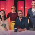 Aisling Bea Instagram – #aliceandjack EP 2 airs tonight on @channel4 but ALL 6 eps are NOW on All4❤️. So live your life how you see fit. 
These are recent bits of press pics I was too lazy/ without the spirit of the 20 year old I consider myself to be to do social media for. I tag all the things I wear because they are pretty much all from nice small companies, often female founded who are doing the lard’s work. And also people ask & this way is less admin for ole Beazer. 

1 – Myself & Domhnall looking like proud godparents at a christening on @latelaterte show last week (Working Girl power suit dress loaned from female tailor company who I LOVE @thedecklondon_ & earrings from London company @alighieri_jewellery which I got years ago & adore)

2 – With @thewhitmore & @patrickielty – we had much fun, thanks for having us on the show all Irish people get nervous about doing. 

3 @thismorning with my Queen @alisonhammond55 & cousin from Wexford @dermotoleary (wearing my @queensofarchive dress which is always a handy go-to.)

4 – A pale spread in between two tanned slices. The gal’s gals @joannemcnally & @voguewilliams having me as their prestigious 3rd ever guest on @mtgmstore podcast. Out now. 

5 – At the @bafta screening & q&a wearing Irish designer @robynlynchireland 

6 Another shout out to @thedecklondon_ for my pink suit for the @bafta @vanityfair party – yes I know my phone case is awful, but she’s mine & I never forget her in taxis. 

7 The gorgeous @michelle_kinsella_makeup & @bernadetteb_ from @hairpeople.salon doing a great job at grooming me, so to speak. Thanks also to @rowan.qms at @qmsmedicosmetics for making my face less of a mess & shining me up in time. 

8 My Mam and Aunt Bernie looking gorgeous & me wearing the hell out of my Donegal tweed @thelandskein – an Irish slow fashion brand founded by a lovely lady who makes things you buy to wear for a lifetime. 

9 @chooselove necklace by @racheljacksonjewellery with profits going to the charity. 

10 With the lovely @gabbylogan @gareththomasofficial  @acuthbert14 @jj.chalmers on Sin Bin wearing old clothes which in no way matched the sport’s brief. 

#aislingrecommendsecoorsociallyconsciousbrandseverydayuntilxmas