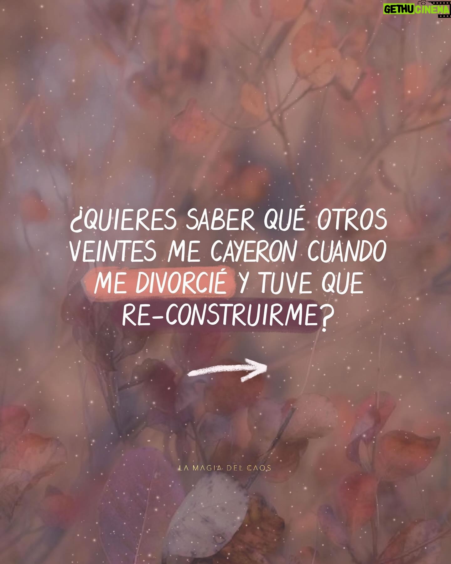 Aislinn Derbez Instagram - Cuando terminamos una relación (la mayoría de las veces) sentimos que el mundo se viene abajo y que de tanto dolor “nos vamos a morir”... Pero ¿qué tanto es el dolor por el vínculo que vamos a perder con el otro y qué tanto son nuestras expectativas de vida escurriéndose de nuestras manos…? He llegado a la conclusión de que en esos casos, lo único que nos puede verdaderamente sacar del hoyo somos NOSOTR@S MISM@S y la convicción de avanzar... Por eso, si has terminado una relación y no sabes cómo caminar hacia adelante, si te sientes estancad@ o si quieres replantearte la relación que tienes contigo y lo que consideras que te mereces en una relación de pareja: tú y yo tenemos una cita. No te puedes perder el Encuentro Online EN VIVO conmigo: 🫀“Después del divorcio: Reflexiones de mi Reconstrucción Interna” donde te voy a contar SIN FILTROS (desde mi experiencia honesta y vulnerable) cómo me reconstruí después de uno de los episodios más dolorosos de mi vida y cuáles son TODAS las herramientas y claves que he aprendido en los últimos años para recuperar la seguridad en mí misma. 📆⏰¿Cuándo y a qué hora? El próximo Sábado 25 de Mayo a las 11:30 am hora del centro de México. Y durante las próximas 24 HORAS tenemos un costo EXCLUSIVO: puedes ser parte de esta pltática en vivo conmigo invirtiendo sólo 💥$222 MXN💥 🔗Ve al link de nuestra bio y ¡aparta tu lugar antes de que vuelen! 🙀⚡¡No permitas que las oportunidades se te vayan de las manos por andar dudando!