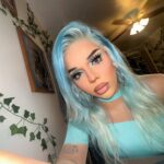 Aja Instagram - I think pastel hair and piecey bottom lashes need to make a comeback 🤭💛