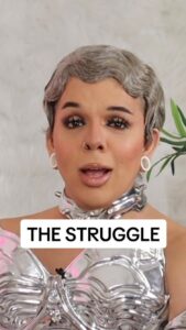Aja Instagram - Full episode w/ @ajathekween now on YT 🩶 (Link in bio) #GiveItToMeStraight #drag #maddymorphosis #ajathekween #dragrace #rupaulsdragrace