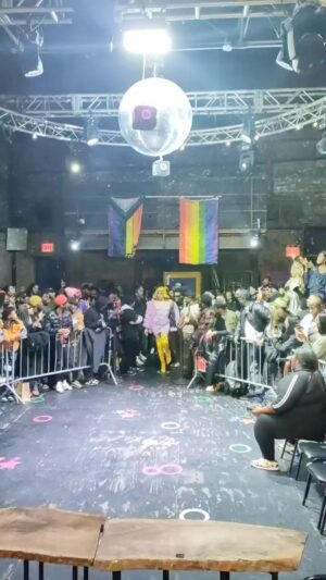 Aja Instagram - When I tell you a mfckn time was had last night… I love you ballroom 💛💛💛💛 WHATS HER NAME?? SAY HER NAME!! 😂👏🏽 I love you @jusss_precious and @yagurrl_maya 🥰

🎥: @floweranya_