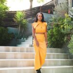 Aja Naomi King Instagram – Inspired by one of my favorite movies- it rhymes with Mlack Manther 🤣