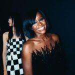 Aja Naomi King Instagram - I really just can’t get over it. Walking with @lorealparis is always an incredible experience but there was something different about this year. Being under the Eiffel Tower 💥 All the energy in the room, I don’t know, I felt more nervous than I normally do but I had my beautiful L’Oreal fam there inspiring me and cheering me on. It really was beyond remarkable and then over in a second. I will never forget this. I will never forget the way this made me feel. And I’m just sitting in this gratitude for every one of you that has chosen to support me on my journey. I feel so loved. Thank you Delphine, @lorealparis @stephanelancien @thevalgarland @craighamiltonartistry ….working with wonderful human beings is always the cherry on top!