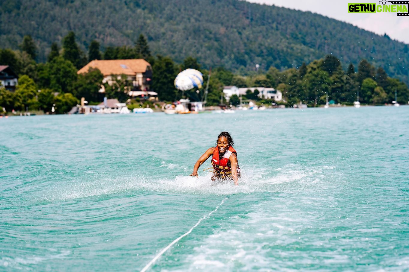 Aja Naomi King Instagram - Just out here trying to conquer these water sports 🤣