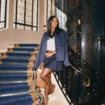Aja Naomi King Instagram - Grateful to @miumiu for having me at such an epic show ❤️ #MiuMiuClub #MiuMiuFW24