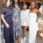 Aja Naomi King Instagram – Had such a phenomenal time! Thank you @glamourmag @toryburch for this beautiful afternoon ❤️