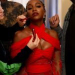 Aja Naomi King Instagram – Loved getting all glammed up to celebrate our 2023 @lorealparis Women of Worth Honorees❤️