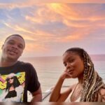 Ajiona Alexus Instagram - The sun is shining today. ☀️ Bitter sweet to see it go…🥲 But its in such a beautiful way🌅 Happy 50th Pops 🎂 We Love You Always❤️ •AAB