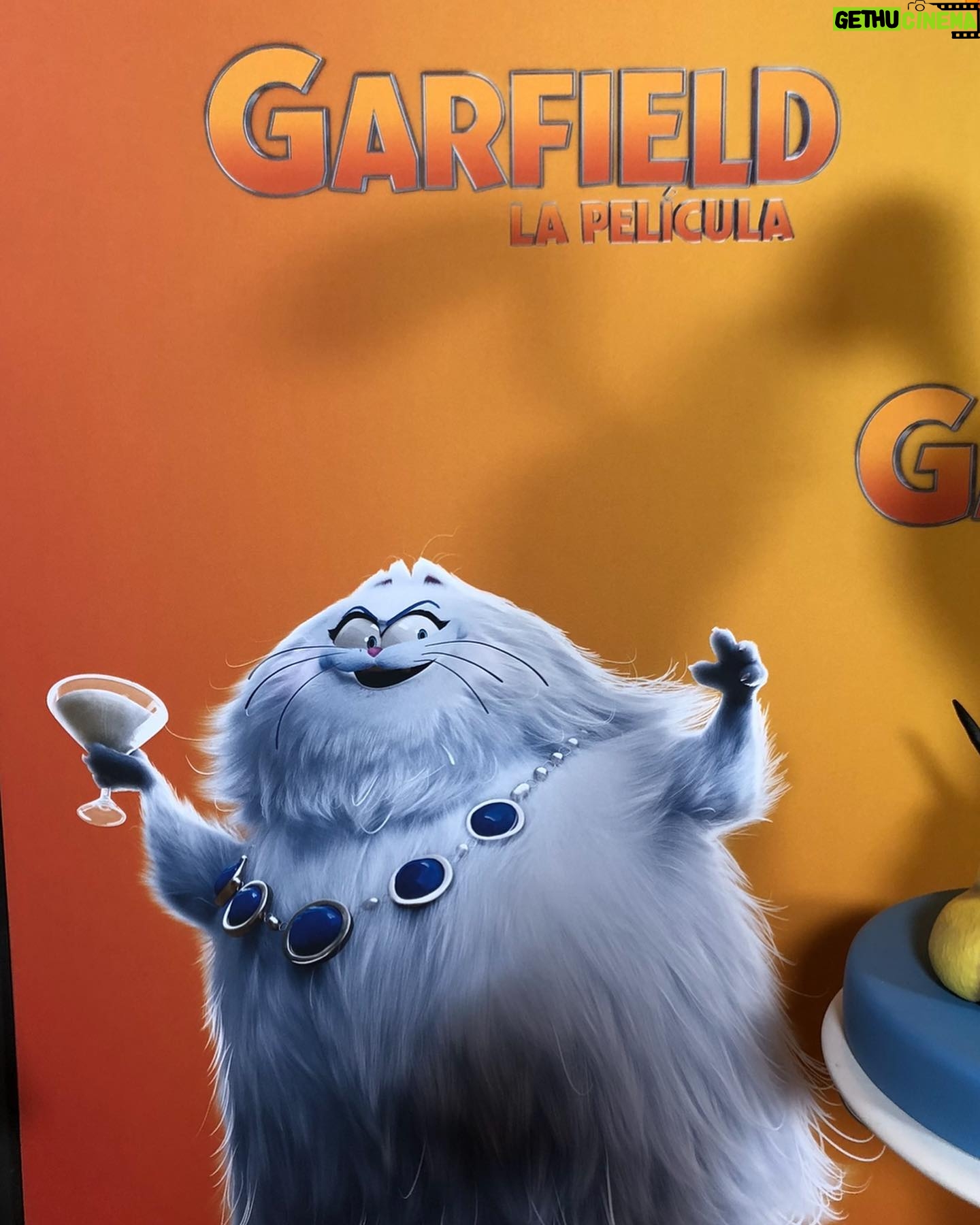 Alaska Instagram - El 1 de mayo se estrena en cines #GarfieldLaPelícula y he tenido la suerte de poner a voz a la gatita Jinx. Y también soy muy suertuda por compartir experiencia con @ssantiagosegura y @pepe_rodriguezrey. Gracias @sonypicturesspain por contar conmigo para estas aventuras animadas. Y, enhorabuena, la película es una maravilla. 😻😸😽😻😼😺😻😺😼😻😽😸😻 * Esta publicación es una comunicación sobre mis diversas actividades profesionales - es información para mis seguidores - entiendo que la libertad de compartir esto se sobrentiende en la naturaleza misma de las redes sociales