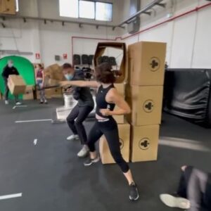 Alba Baptista Instagram - Warrior Nun S2 is out!
—> This is a Stunt Team appreciation post. The amount of work that was put into this season was unlike anything I had ever been a part of. Our Stunt team went the extra mile with anything and everything that could have elevated the show’s quality. I have immense  respect for every professional in this area, especially our S2 team. We were pushed to the limit with this season and I wouldn’t have had it any other way. I absolutely LOVED learning new physical skills and having to balance the physical and the emotional demands with such discipline. That wouldn’t have been possible to manage without the team’s constant support and assistance. 
In a nutshell: THANK YOU Framily. 🤍 And thank you to every professional stunt person out there for your work. We actors are in debt to you all. :)