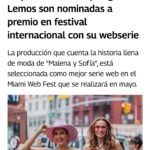 Alejandra Fosalba Instagram - ¡No podemos más de emoción! 🫶 Ya vamos rumbo a Miami para el @MiamiWebFest 🛫¡Gracias por nominar a nuestra amada serie fashionista #MalenaySofia en este importante festival de series web🤗 Gracias a la prensa por mostrar nuestro trabajo ¡Ya nos sentimos ganadoras con esta hermosa nominación! 🌷 Deseennos mucha suerte en esta nueva aventura🛫 ¡Los amamos!🩷