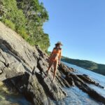 Alejandra Fosalba Instagram - Praia Do Forno ☀️ una de las 23 playas de Buzios. Por aquí el tiempo esta hermoso con máximas de 26* y el agua templada deliciosa. Dias de amigas, conversaciones,risas y paseos. Cariños Fotógrafa @katynaactriz