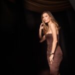 Alessandra Ambrosio Instagram - Loved seeing all the new additions to the #speedmaster collection and celebrating this beautiful launch, @omega 🤎✨