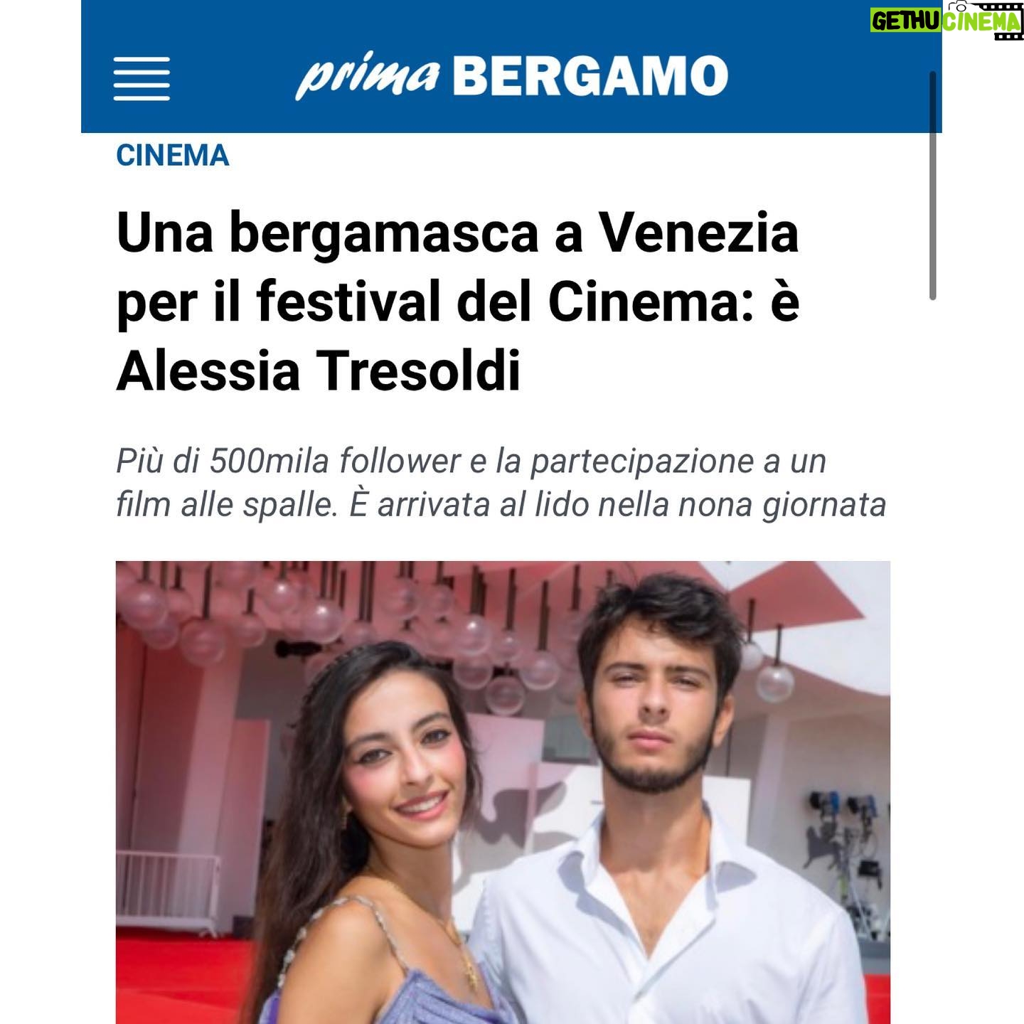 Alessia Tresoldi Instagram - Venezia79 ❤️ #venicefilmfestival #venezia79 #redcarpet Non bisogna aver paura di essere sé stessi in qualsiasi versione si voglia. Si possono avere più passioni e obbiettivi. Come sapete lavoro nell’ambito delle biotecnologie per la salute ma sono anche un’Influencer una modella e un’attrice e tutto quello che il futuro ha in serbo per me. Non vedo l’ora di cimentarmi in nuove esperienze e avventure in linea con la mia personalità. Posso/possiamo essere tutto quello che vogliamo. #tresoldi #cider #Bergamo #labiennale #festivaldelcinemadivenezia #film #cinema #filmfestival #venezia #venice