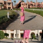 Alessia Tresoldi Instagram – These Egypt days 🐫🦎 ❤️
Gli outfit che mi hanno accompagnata in questo viaggio sono di @sinsay 
Code: 847ITPSIN —> 10%off on all 
(available for 7 days with no limits on minimum spend) @sinsay_it _supplied_
#Egypt #Farsha #farshacafe #SharmElSheik #asia #Charmillion #charmillionclubresort #resort #desert #deserto #motorata #camels #cammelli #snorkeling #pink #barbie #feet #barbiefeet #tresoldi
