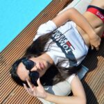 Alessia Tresoldi Instagram – Summer time ☀️🕶️ 
choose your fav 1-6 
#summervibes #sunglasses #summeron #estate #swimmingpool #tresoldi #bergamo @tommyjeans
