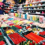 Alex Lange Instagram – throwback to candy rainbows in 🇪🇸