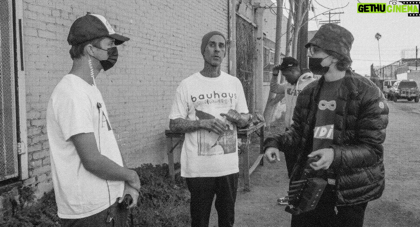 Alex Lange - 14.5K Likes - @poorstacy & @travisbarker 🎬 “Hills Have Eyes”, directed by my brother @mooch ..
