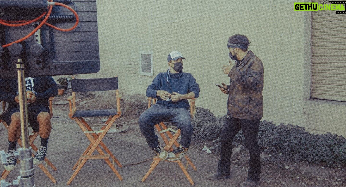 Alex Lange - 14.5K Likes - @poorstacy & @travisbarker 🎬 “Hills Have Eyes”, directed by my brother @mooch ..