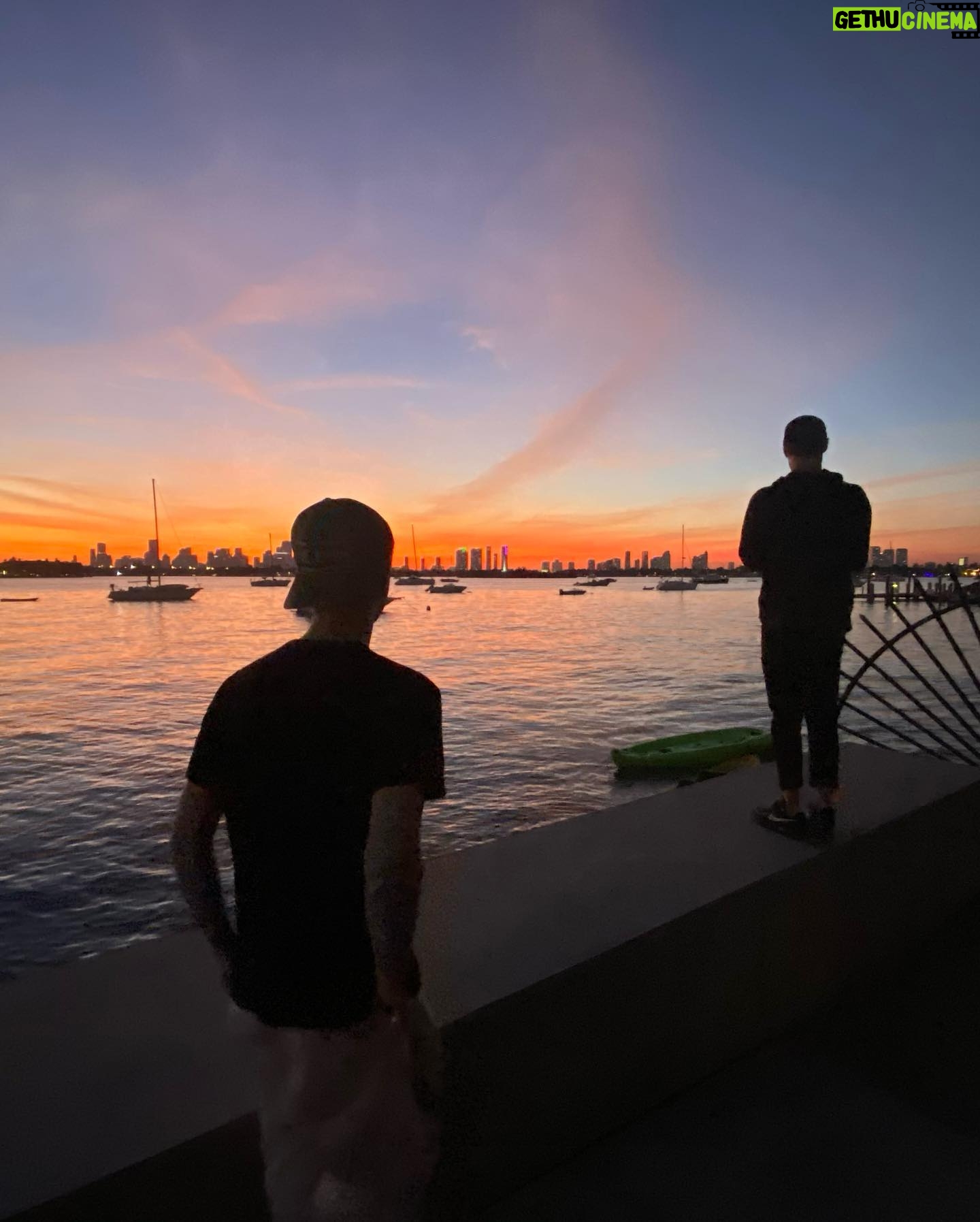 Alex Lange - 46.3K Likes - no filter necessary. sharing sunsets in miami this week for the art basel @badboi expo with @karmagawa