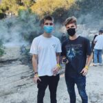 Alex Lange Instagram - one year later! producing the “u love u” video