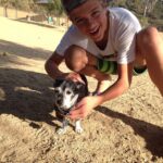 Alex Lange Instagram - Met the coolest doggy ever; meet Yoda 🐶