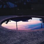 Alex Lange Instagram – reflecting