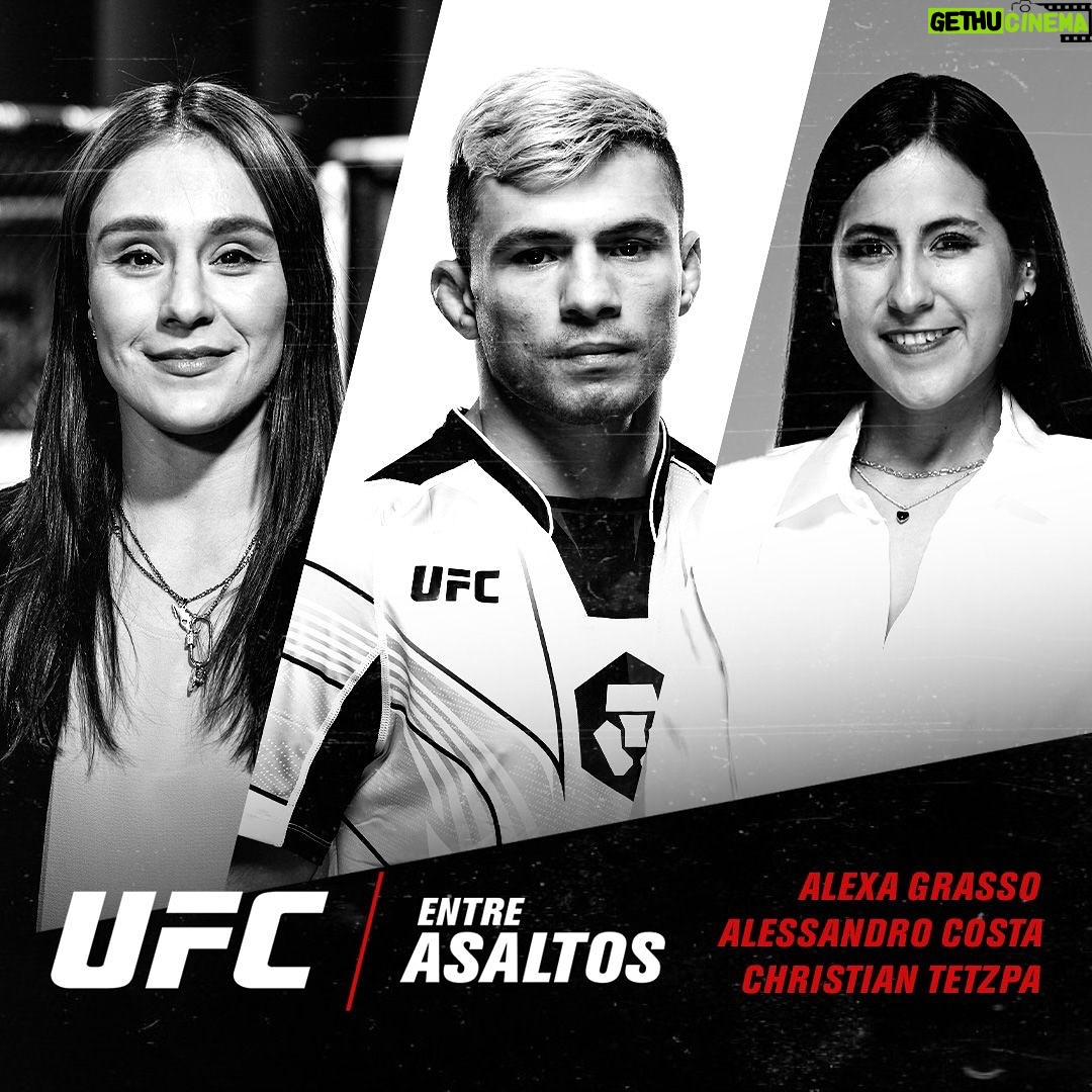 Alexa Grasso Instagram - Amig@s Ya está disponible el nuevo episodio #54 de UFC ENTRE ASALTOS en YouTube 💥🦾 Previa de UFC 301 con la más pro @christian_tetzpa Y datos que NI YO SABÍA DE MI COACH 😱😆 @alessandrocostabjj quien nos habla de su preparación para este próximo sábado 04 de mayo 🇧🇷🥳