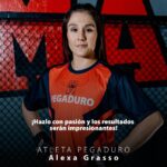 Alexa Grasso Instagram - Con pasión o cambia de profesión 💥🤩 #AtletaPegaduro