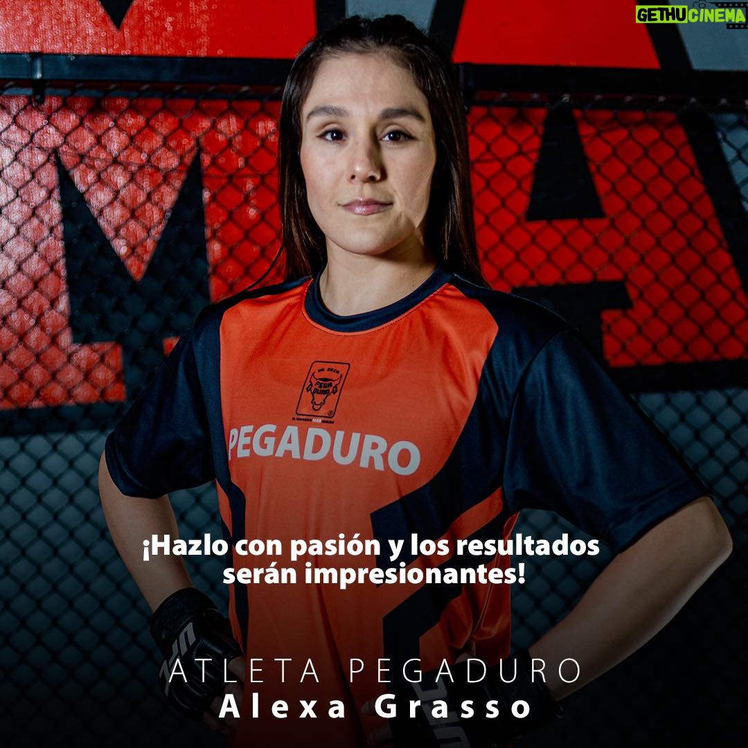 Alexa Grasso Instagram - Con pasión o cambia de profesión 💥🤩 #AtletaPegaduro