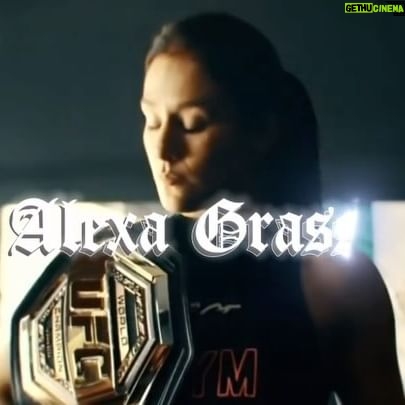 Alexa Grasso Instagram - “There is nothing more powerful than a woman who refuses to give up on her dreams no matter how long it takes.” -FE #dearhardwork #ilovemyjob #ufc #flyweight #Champion • • • 🎥 @train_by_day 💥