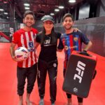 Alexa Grasso Instagram - Pin Pon con @alexa_grasso Campeona Mundial de UFC 🇲🇽💪 @ufc @ufcespanol . #sisomosgemelos #ufc #alexagrasso #mexico #mma @laliga