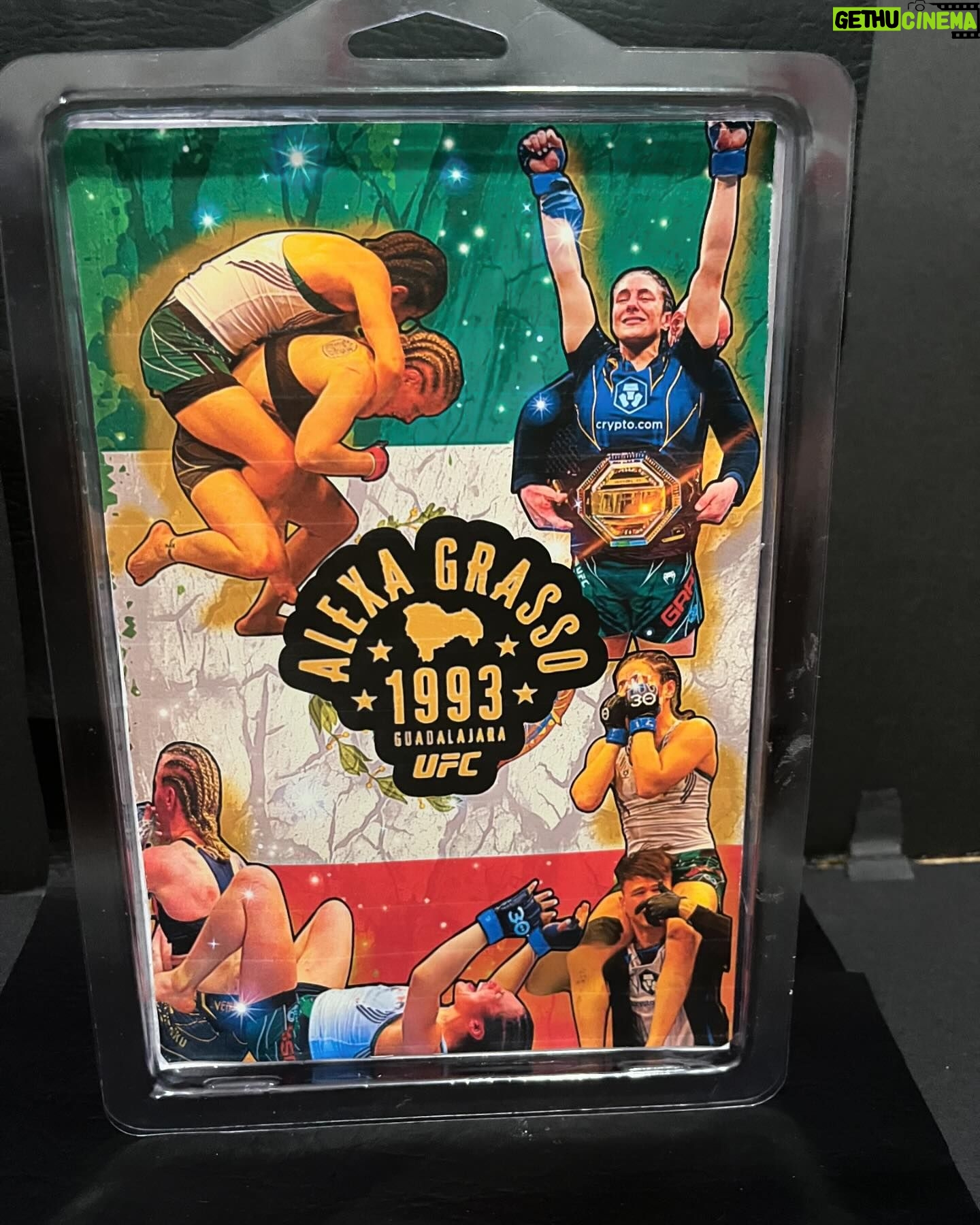 Alexa Grasso Instagram - Back again with another UFC custom figure, and it is of the current UFC Women’s Flyweight Champion of the world, Alexa Grasso! This is also my first ever female custom figure, how’d I do? This is based off her unexpected submission victory against Valentina Shevchenko at UFC 285! Head: My 3D print Body: Amanda Nunes Arms: Amanda Nunes Upper Legs: Amanda Nunes Lower Legs: Amanda Nunes Decals: Me #UFC30YEARS #UFC #customactionfigure #custom #actionfigure #art #thegreatestofalltime #venum #everlast #reebok #fighting #MMA #boxing #photography #champchamp #jazwares #mattel #champion #belt #flyweight #Alexa #Grasso #AlexaGrasso #UFC285