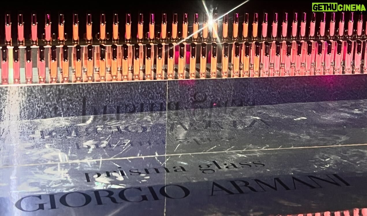 Alexa Losey Instagram - thank you @armanibeauty for an evening full of lip gloss and the unofficial “welcome home, alexa” party