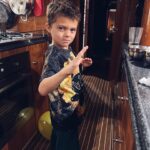 Alexa PenaVega Instagram - My little buddy turned 7 yesterday. 🥹 He’s currently missing two teeth. Another one is loose ready to make its way out… he’s growing out of all his clothes and having REAL LIFE conversations with me filled deep/difficult life questions (I thought I had a few more years before this started!!). Being this kids mom has been one incredible adventure after another. Every year has been better than the last. The more Ocean grows into himself the more excited I am to see what this little man brings to this world. Truly a gift from God! Happy Birthday Ocean! #WorldChanger (also… he wants to be a Spy Kid 🤣)