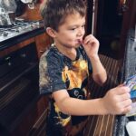 Alexa PenaVega Instagram - My little buddy turned 7 yesterday. 🥹 He’s currently missing two teeth. Another one is loose ready to make its way out… he’s growing out of all his clothes and having REAL LIFE conversations with me filled deep/difficult life questions (I thought I had a few more years before this started!!). Being this kids mom has been one incredible adventure after another. Every year has been better than the last. The more Ocean grows into himself the more excited I am to see what this little man brings to this world. Truly a gift from God! Happy Birthday Ocean! #WorldChanger (also… he wants to be a Spy Kid 🤣)