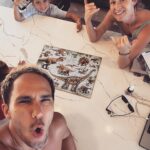 Alexa PenaVega Instagram - This week we managed to complete puzzles 5,6,7,8, & 10 / 52 !!! Had to make up for the last few weeks! #puzzle #family