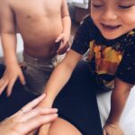 Alexa PenaVega Instagram - Nothing quite like the miracle of a baby growing in a mothers womb ♥️ “For you created my inmost being; you knit me together in my mother’s womb”. Feeling this little baby play and and kick… and then watching Ocean, Kingston and Rio discover their little sibling is such an emotional experience. Feeling the kicks with me. Watching the little flips my belly does. The joy we all get from this little life we don’t yet know… That’s how I know it’s nothing short of a miracle.
