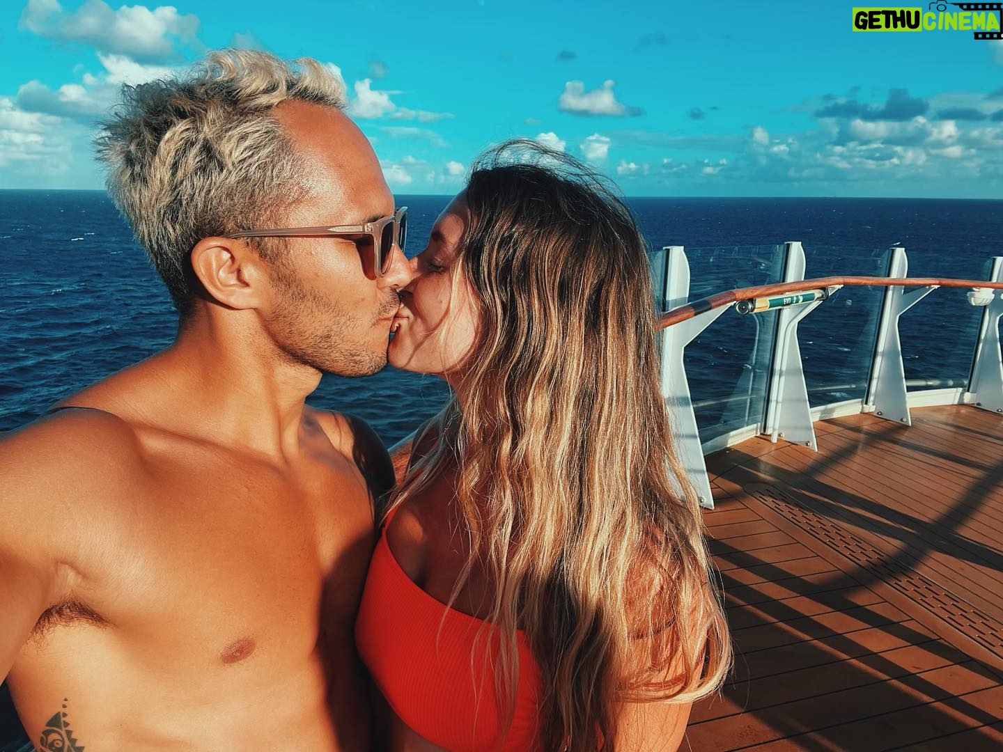 Alexa PenaVega - 159.7K Likes - Last week we took our first solo trip together with no kids, no family, no friends, no workโฆjust usโฆ in almost 6 years. GUYS!! Why did we wait so long! Our marriage has been strong and amazing but there are times where you feel like your drowning. Raising 3 kids is TOUGH. And it got to a place where we were just burnt out. The days were long and the nights of interrupted sleep even longer. After a week of being able to talk. Like really talk. And sleep. Like RESTFUL sleep. We feel more connected than ever. Not to mention an appreciation for our kids that we had lost. For those of you putting off that kid free trip to reconnect with your partner. STOP PUTTING IT OFF! Even if you can only get away for ONE nightโฆ your kids will be fine! Mommy and daddy need to make sure they are at their best!!!Hands down - Best week of my life with my best friend. And we canโt wait to do it again :) and yesโฆ obviously we went on a cruise ๐ข โค๏ธ our favorite way to vacay! #couplestrip